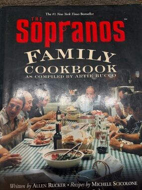 Soprano Family Cookbook - Black & Red Cover